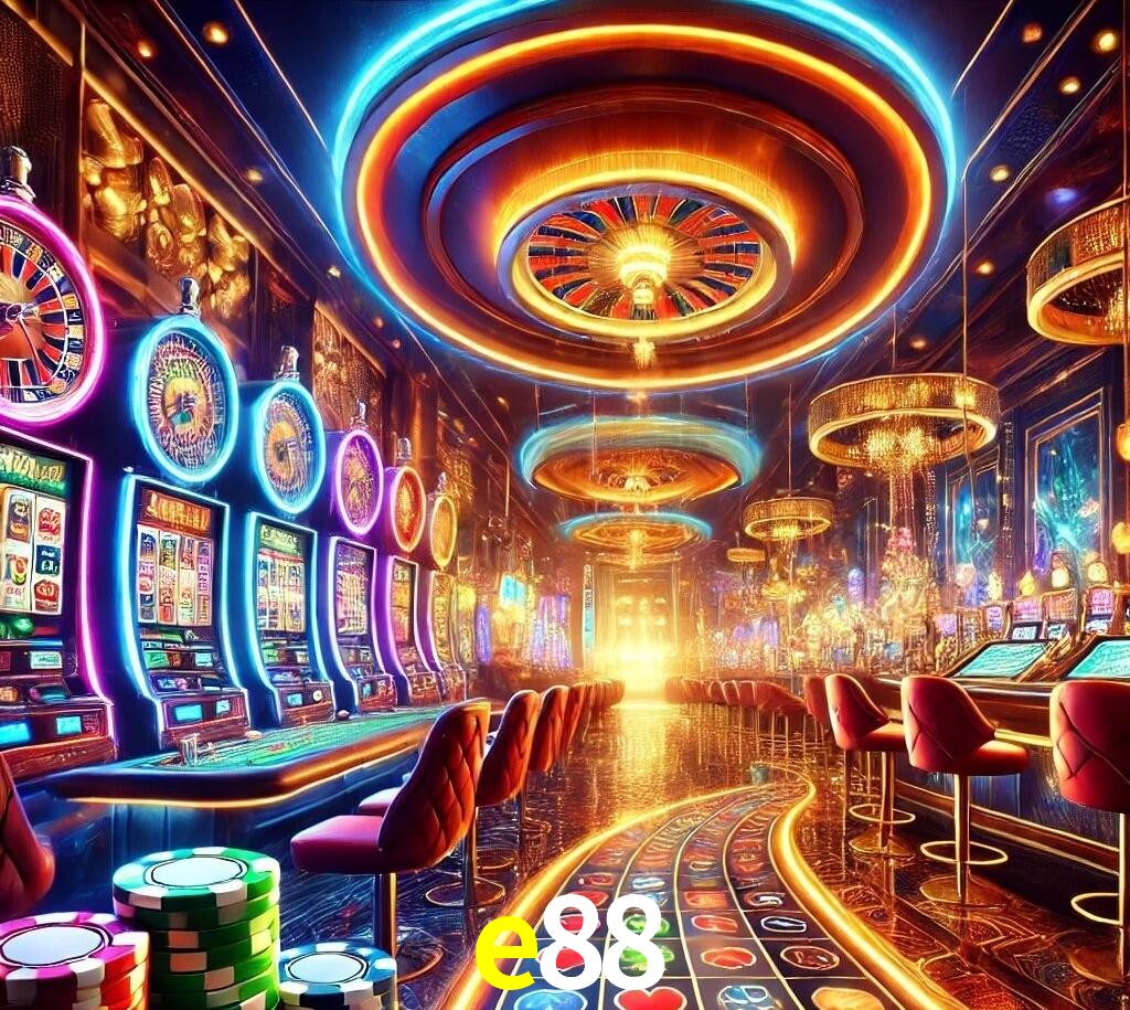 e88 Ambiente vibrante de cassino online